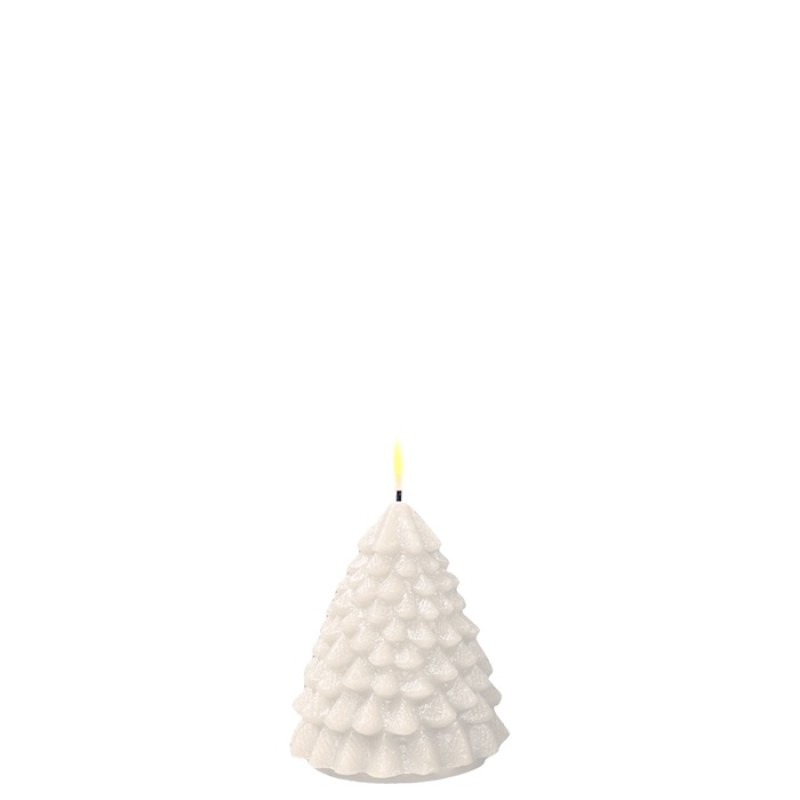 TREE CANDLE WHTE 5.5 INCH